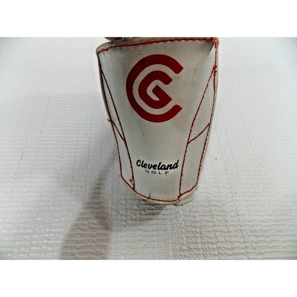 Cleveland Golf VP Visual Performance Putter Headcover Blade Head Cover White Red - Picture 4 of 6